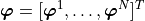 \vphib = [\vphib^1, \dots,
\vphib^N]^T